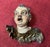 C1800 Antique Italian Renaissance Carved Polychromed Wood Dramatic Hanging Putto / Cherub Sculpture For Sale - Image 12 of 12