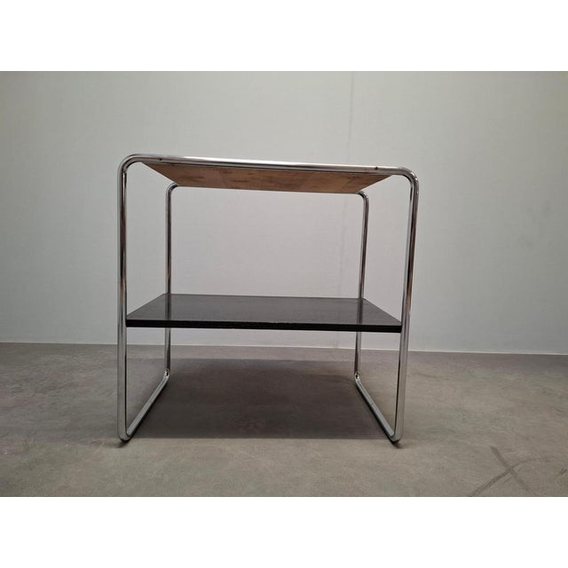 Marcel Breuer Bauhaus Side Table by Marcel Breuer, 1930 For Sale - Image 4 of 18
