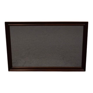Henkel Harris Virginia Galleries Genuine Solid Mahogany Traditional Style 52" Dresser / Wall Mirror For Sale