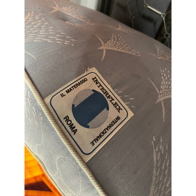 Orange 70s Vintage Sleeper Sofa & Lounge Chair Set For Sale - Image 8 of 11