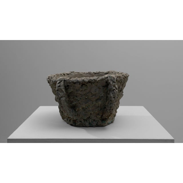 Mid 20th Century Mid 20th Century French Concrete Planter For Sale - Image 5 of 18
