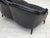 Scandinavian Sofa in Black Furniture Leather, 1960s For Sale - Image 15 of 18