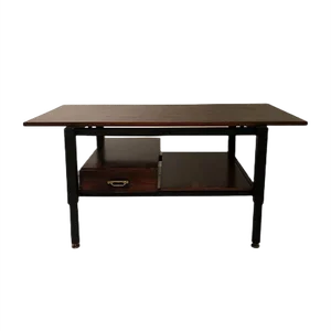 Mid-Century Italian Rosewood Coffee Table, 1960s