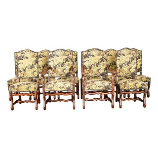 French 19th Century Set of Ten Os de Mouton Dining Chairs For Sale