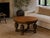 AB Slutarps Möbelindustri, Swedish Grace, Coffee Table, Mahogany, Stained Beech, Sweden, 1930s A substantial Swedish grace...