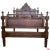 Antique French Louis XVI Style Rosewood Carved Bed Frame, 1880 For Sale - Image 15 of 15