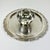 Oneida Mid-Century Hollywood Regency Traditional Baroque Oneida Silverplate Tray With Attached Dip Bowl For Sale - Image 4 of 9