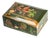 Lovely Asian Inspired Antique Hand Painred Large Humidor Box Chinoiserie Home Decor For Sale