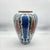 Handmade Ceramic Grand Shah Vase with Lid (60cm) Blue Scale and Imperial Tulip For Sale - Image 6 of 8