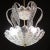 Splendid Art Deco chandelier attributed to Ercole Barovier made by the Barovier & Toso glassworks in the 1940s-1950s. The...