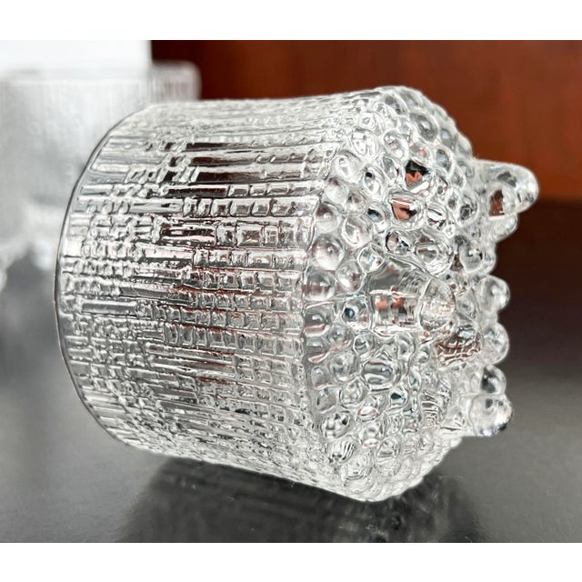 Vintage C.1960's Ultima Thule Rocks Glasses by Tapio Wirkkala for Iittala - Set of 8 For Sale - Image 9 of 12