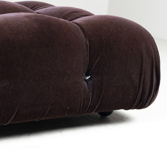 Mid-Century Modern Brown Camaleonda Modular Sofa by Mario Bellini for B&B Italia / C&B Italia, 1960s, Set of 4 For Sale - Image 3 of 18