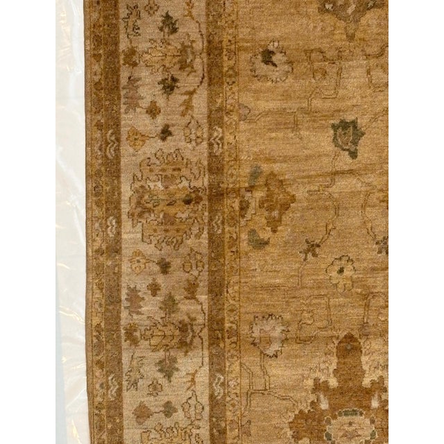 1980s Oushak Carpet , 11'7" X 21'10" For Sale - Image 4 of 7
