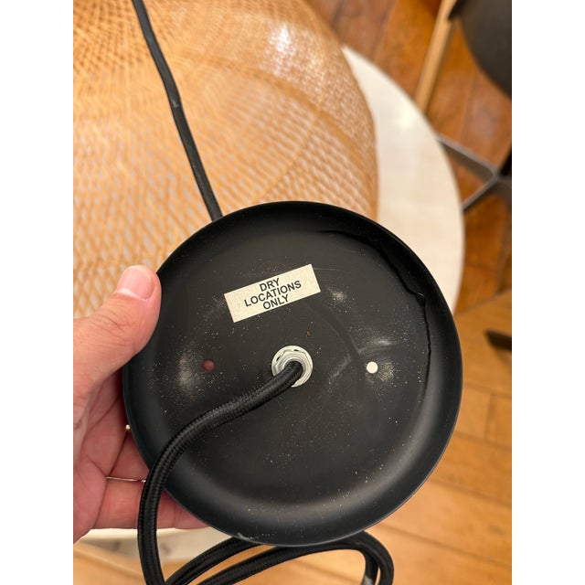 Tan Ay Illuminate Bamboo M1 Pendant For Sale - Image 8 of 12
