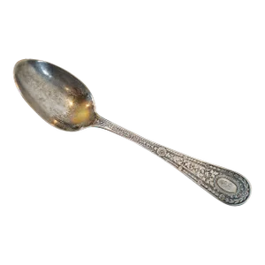Antique Whiting Sterling Silver Spoon Mermod Jaccard & Co Monogram Chrysanthemum
