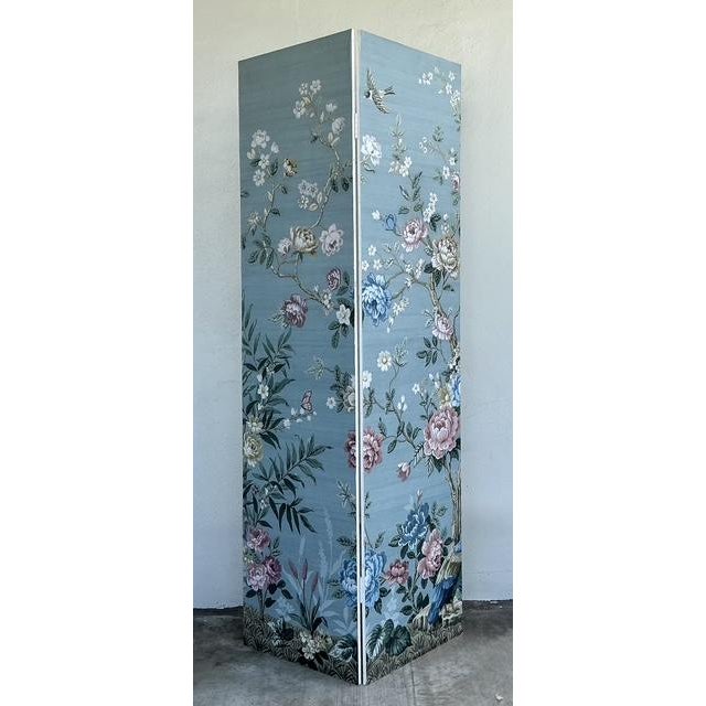 Add a touch of romantic elegance to your interior with this monumental two-panel room divider. This striking piece...