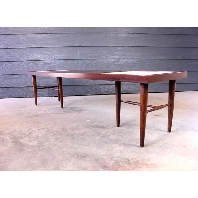 Mid 20th Century Danish Modern Style Coffee Table Designed by Merton Gershun for American of Martinsville For Sale - Image 6 of 7