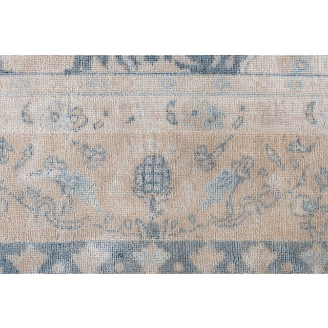 Textile Antique North Indian Botanical Wool Rug For Sale - Image 7 of 10