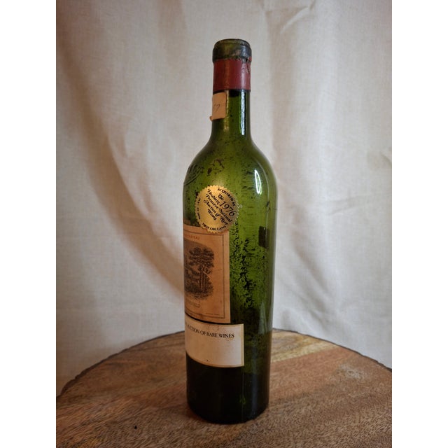 Vintage Empty 1945 Château Lafite-Rothschild Wine Bottle - 1976 Heublein Auction Provenance For Sale - Image 17 of 18