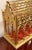19th Century French Gothic Cathedral Giltwood & Glass Reliquary / Vitrine For Sale - Image 4 of 12