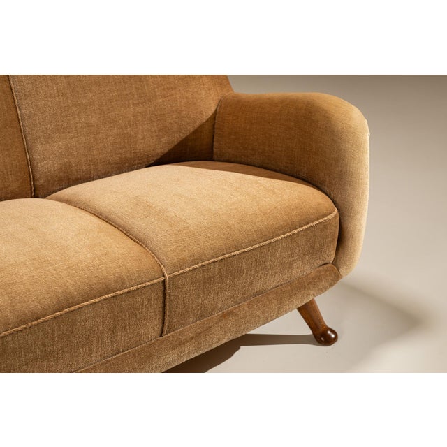 Three-Seater in Mohair from Berga Möbler, Sweden, 1940s For Sale - Image 12 of 13