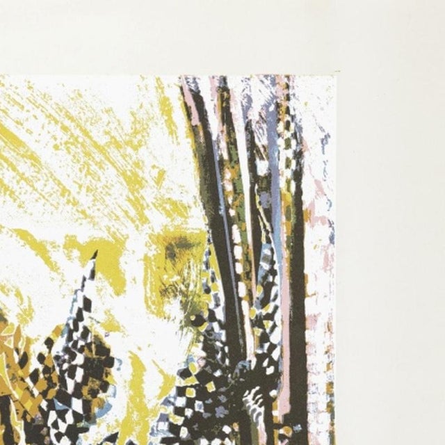 Amândio Silva, Composition, 1987, Screenprint For Sale - Image 4 of 6