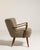 Mid-Century Modern Shellback Upholstered Armchair, Antique, Denmark, Circa 1940 For Sale - Image 12 of 13