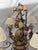 Brown Vintage Italianate Polychrome Carved Wood Fruit & Iron 6-Light Chandelier For Sale - Image 8 of 15