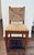 This solid wood dining / side chair features a solid oak wood frame with a handwoven seat and backrest made from natural...