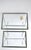 Chrome Chrome and Glass Nesting End Side Tables, Midcentury Modern, Mid-20th Century For Sale - Image 8 of 14