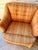 1960s Vintage Mid Century Modern Stripe Arm Chairs For Sale - Image 5 of 9