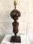 1950s Carved Wood Lamp For Sale - Image 4 of 11
