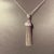 Natural Finely Faceted Quality Diamond Tassel Pendant Chain Necklace 18k Gold 0.15 TCW Certified $3,950 111311 One of a...