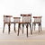 Vintage Bistro Dining Chair in Bentwood and Dark Oak, 1950s For Sale - Image 3 of 10