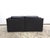 Cassina Duc designer sofa by Mario Bellini in black leather – a high-quality Italian design sofa with clean lines,...