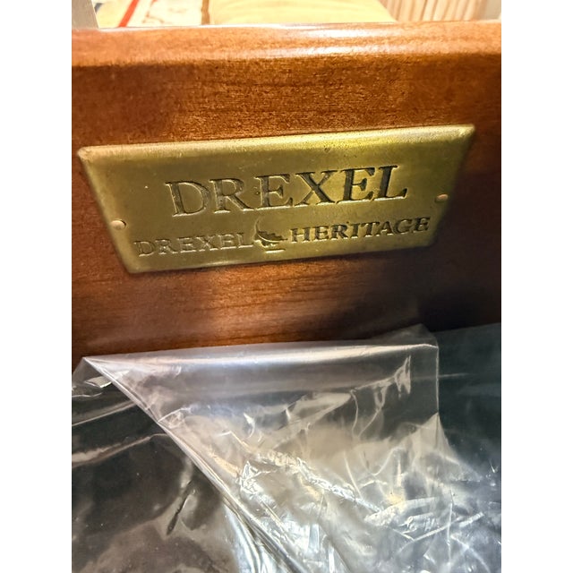 Drexel Mahogany Marbletop Sideboard Credenza Buffet For Sale - Image 11 of 12