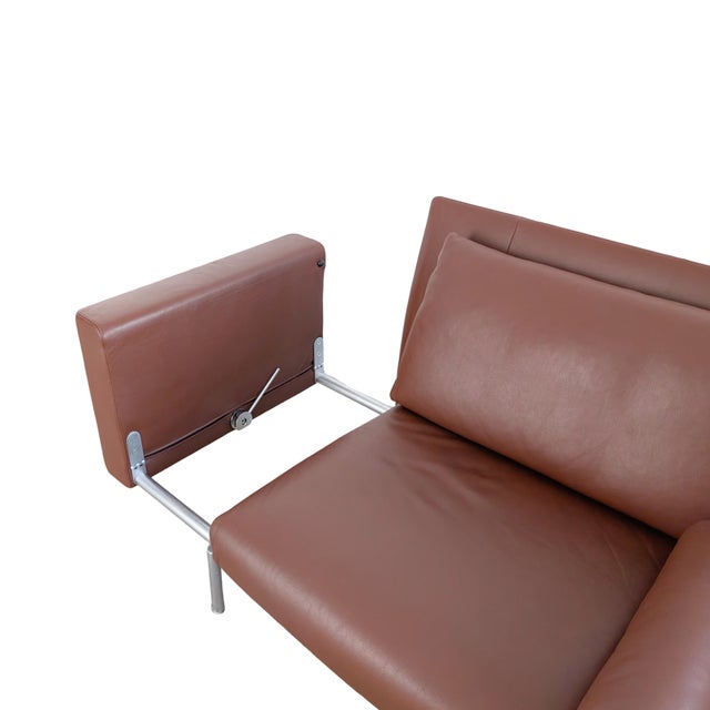 Two-Seater Jason Sofa in Leather by Walter Knoll For Sale - Image 10 of 11
