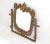 19th Century Ornate Sculpted Bronze Baroque Rectangle Beveled Wall Mirror For Sale - Image 4 of 13