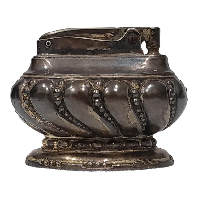 Circa 1940s Ronson Crown Tabletop Cigarette Lighter Chairish