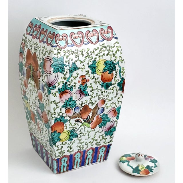 Ceramic Large Ginger Jar For Sale - Image 7 of 11