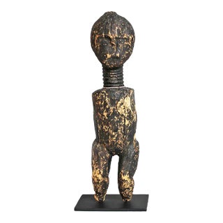 1900s Antique Carved Asante Figure For Sale