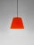 Red sísísí cónicas mt1 pendant lamp by santa & cole dimensions: d 25 x h 20 cm materials: metal, ribbon. Available in...