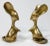 Mid Century Modern Brass Mice, a Pair For Sale - Image 4 of 6