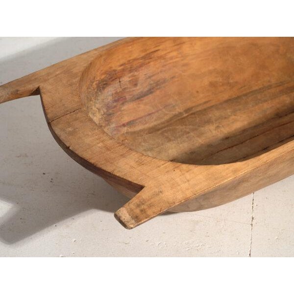 Antique Wabi-Sabi Wooden Bowl For Sale - Image 3 of 10