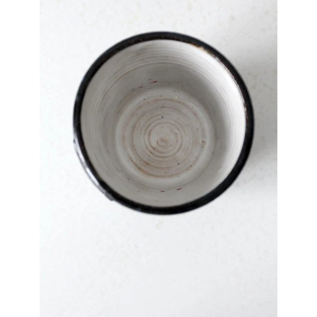 Ceramic Vintage Starfish Studio Pottery Vase For Sale - Image 7 of 10