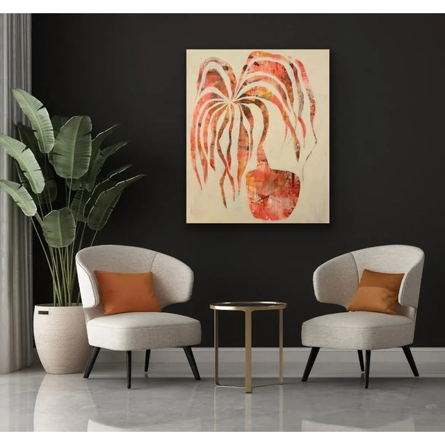 "Tropical Vibe" Contemporary Painting by Tracy Allegro For Sale - Image 10 of 11