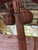 Monumental Vintage Rattan Palm Tree Floor Lamp With Three Coconut Lights For Sale - Image 4 of 12