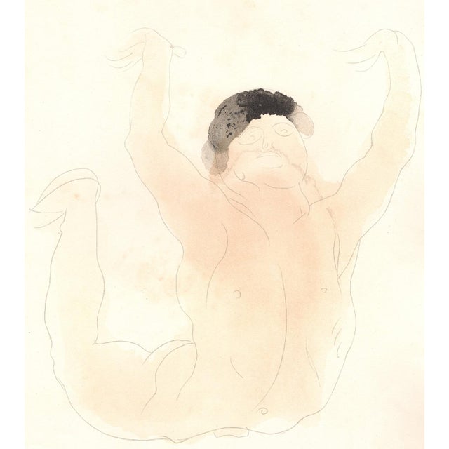 Rodin, Je ne suis pas le premier venu\., Nude, Original Lithograph, 1902 For Sale - Image 3 of 8