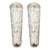 Monumental Clear Murano Glass Wall Sconces by Simoeng, Set of 2, in Exhibition Piece conditions. Designed from 2000 US...