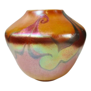 Lct Tiffany Vase Circa 1890s'